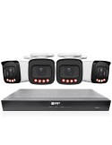 VIP Vision 8MP V8400 8Ch NVR 2TB with 4× Pro AI 4K Varifocal Bullets – Motorised Lens, LED & Audio - NKPRO-88404B