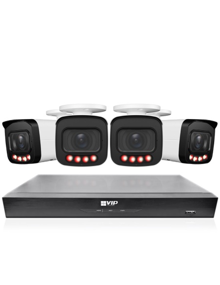 VIP Vision 8MP V8400 8Ch NVR 2TB with 4× Pro AI NKPRO-88404B