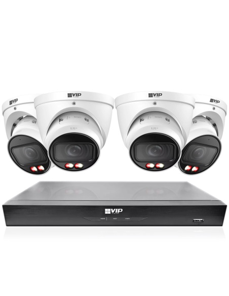 VIP Vision 8MP V8400 8Ch NVR 2TB with 4× Pro AI NKPRO-88404D