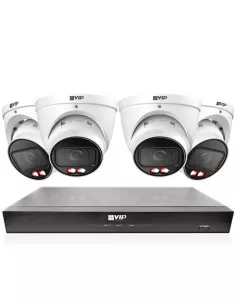 VIP Vision 8MP V8400 8Ch NVR 2TB with 4× Pro AI 4K NKPRO-88404D
