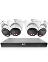 VIP Vision 8MP V8400 8Ch NVR 2TB with 4× Pro AI 4K Varifocal Domes – Motorised Lens, LED & Audio - NKPRO-88404D