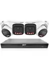 VIP Vision 8MP V8400 Series 8Ch IP NVR 2TB 4x Pro AI Varifocal Dome & Bullet Cameras (8x4) - NKPRO-88402B2D Pro Surveillance