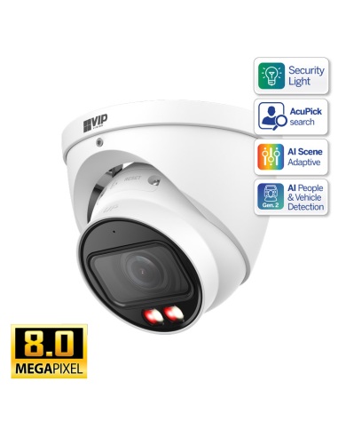 VIP Vision 8MP V8400 Series 8Ch IP NVR 2TB 4x Pro NKPRO-88402B2D