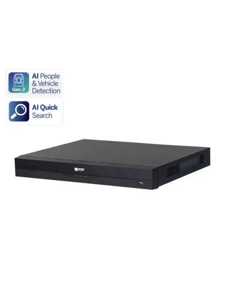 VIP Vision 8MP V8400 Series 8Ch IP NVR 2TB 4x Pro NKPRO-88402B2D