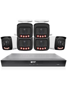 VIP Vision 8MP V8400 Series 8Ch IP NVR 2TB HDD 6x Pro AI NKPRO-88406B