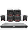 VIP Vision 8MP V8400 Series 8Ch IP NVR 2TB HDD 6x Pro AI Varifocal Bullet Cameras (8x6) - NKPRO-88406B | Advanced Surveillance