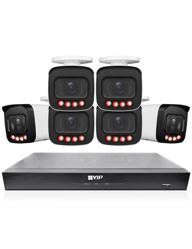 VIP Vision 8MP V8400 Series 8Ch IP NVR 2TB HDD 6x NKPRO-88406B