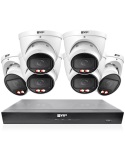 VIP Vision 8MP V8400 Series 8Ch IP NVR 2TB HDD 6x Pro AI Varifocal Dome Cameras (8x6) - NKPRO-88406D | Advanced Surveillance