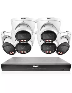 VIP Vision 8MP V8400 Series 8Ch IP NVR 2TB HDD 6x Pro AI NKPRO-88406D