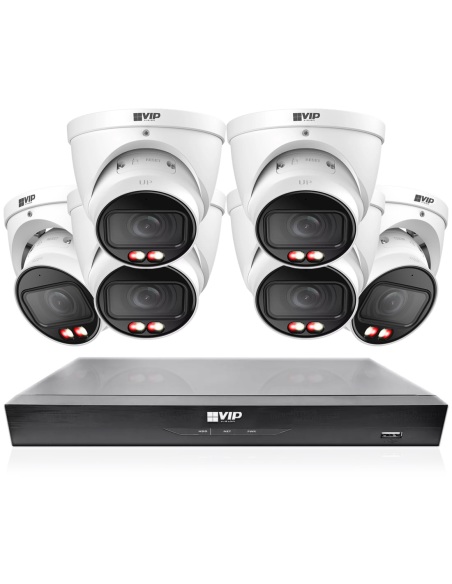 VIP Vision 8MP V8400 Series 8Ch IP NVR 2TB HDD 6x NKPRO-88406D VIP Vision 8MP V8400 Series 8Ch IP NVR 2TB HDD 6x NKPRO-88406D