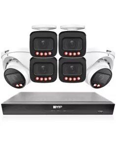 VIP Vision 8MP V8400 Series 8Ch IP NVR 2TB HDD 6x Pro AI NKPRO-88404B2D