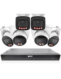 VIP Vision 8MP V8400 Series 8Ch IP NVR 2TB HDD 6x Pro AI Varifocal Dome & Bullet Cameras (8x6) - NKPRO-88404D2B | Surveillance