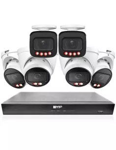 VIP Vision 8MP V8400 Series 8Ch IP NVR 2TB HDD 6x Pro AI NKPRO-88404D2B