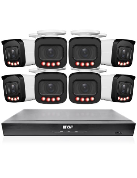 VIP Vision 8MP 8400 Series 8Ch IP NVR 2TB HDD 8x NKPRO-88408B VIP Vision 8MP 8400 Series 8Ch IP NVR 2TB HDD 8x NKPRO-88408B