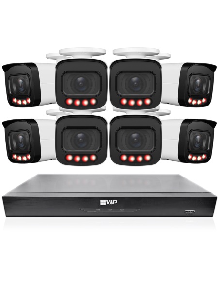 VIP Vision 8MP 8400 Series 16Ch IP NVR 4TB HDD 8x NKPRO-168408B VIP Vision 8MP 8400 Series 16Ch IP NVR 4TB HDD 8x NKPRO-168408B