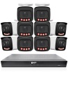 VIP Vision 8MP 8400 Series 16Ch IP NVR 4TB HDD 10x Pro AI Varifocal Bullet Cameras (16x10) - NKPRO-1684010B