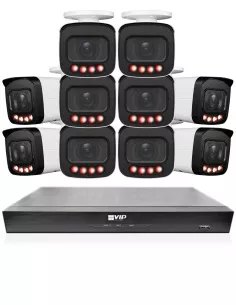 VIP Vision 8MP 8400 Series 16Ch IP NVR 4TB HDD 10x Pro AI NKPRO-1684010B