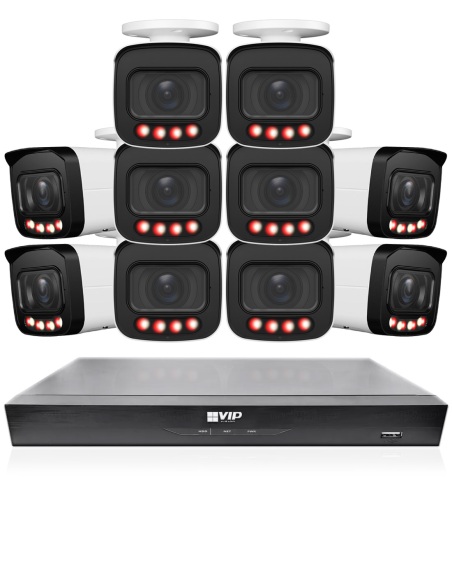 VIP Vision 8MP 8400 Series 16Ch IP NVR 4TB HDD NKPRO-1684010B VIP Vision 8MP 8400 Series 16Ch IP NVR 4TB HDD NKPRO-1684010B