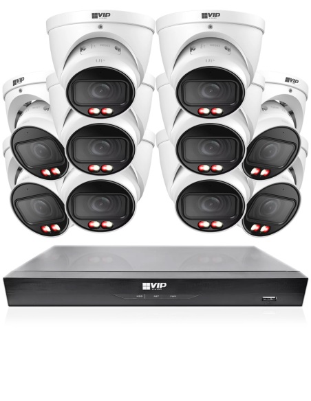 VIP Vision 8MP 8400 Series 16Ch IP NVR 4TB HDD NKPRO-1684010D VIP Vision 8MP 8400 Series 16Ch IP NVR 4TB HDD NKPRO-1684010D