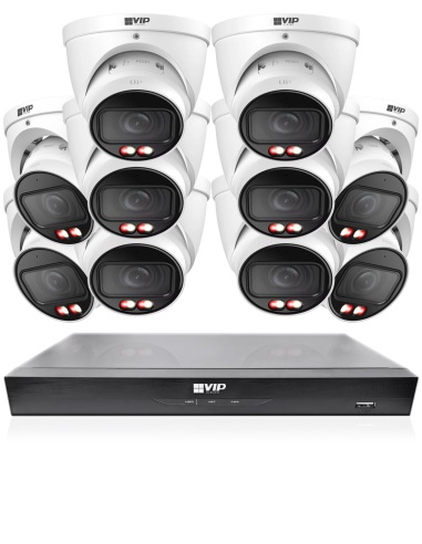VIP Vision 8MP 8400 Series 16Ch IP NVR 4TB HDD NKPRO-1684010D