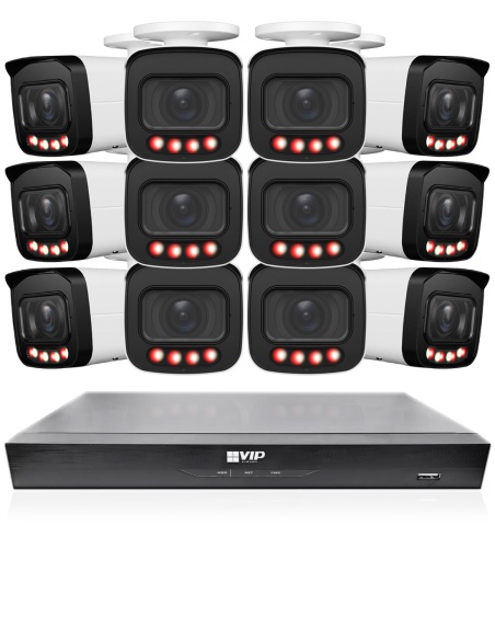 VIP Vision 8MP 8400 Series 16Ch IP NVR 4TB HDD NKPRO-1684012B VIP Vision 8MP 8400 Series 16Ch IP NVR 4TB HDD NKPRO-1684012B