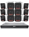 VIP Vision 8MP 8400 Series 16Ch IP NVR 4TB HDD 12x Pro AI Varifocal Bullet Cameras (16x12) - NKPRO-1684012B