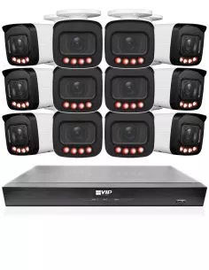 VIP Vision 8MP 8400 Series 16Ch IP NVR 4TB HDD 12x Pro AI NKPRO-1684012B