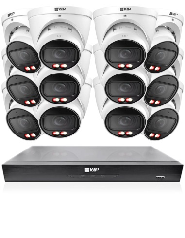 VIP Vision 8MP 8400 Series 16Ch IP NVR 4TB HDD NKPRO-1684012D