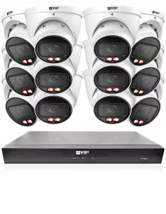 VIP Vision 8MP 8400 Series 16Ch IP NVR 4TB HDD 12x Pro AI NKPRO-1684012D