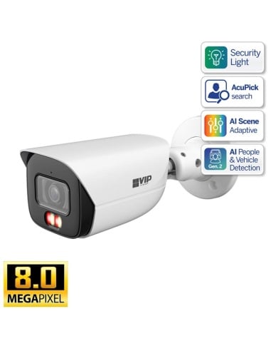 VIP Vision 8MP V8100 Series 8Ch AI IP NVR with NKPRO-88104B