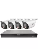VIP Vision 8MP V8100 Series 8Ch AI IP NVR with 2TB 4xBIRG Fixed Lens Bullet Cameras - Advanced-Surveillance-Solutions