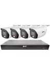 VIP Vision 8MP V8100 Series 8Ch AI IP NVR with 2TB 4xBIRG Fixed Lens Bullet Cameras - Advanced-Surveillance-Solutions