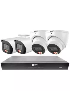 VIP Vision 8MP V8100 Series 8Ch AI IP NVR with 2TB 2xBIRG + NKPRO-88102B2D