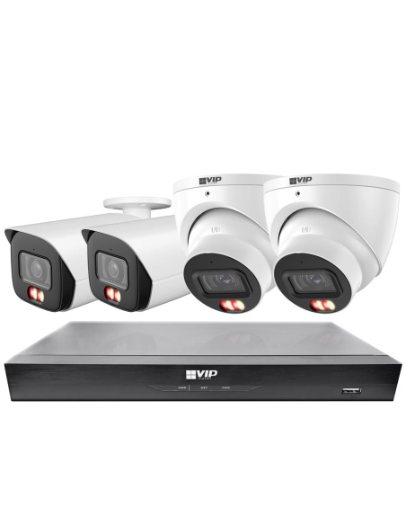 VIP Vision 8MP V8100 Series 8Ch AI IP NVR with NKPRO-88102B2D VIP Vision 8MP V8100 Series 8Ch AI IP NVR with NKPRO-88102B2D