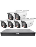 VIP Vision 8MP V8100 Series 8Ch AI IP NVR with 2TB 6xBIRG Fixed Lens Bullet Cameras - Advanced-Surveillance-Solutions