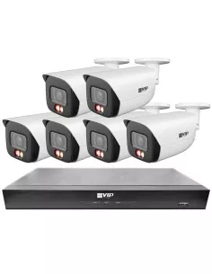 VIP Vision 8MP V8100 Series 8Ch AI IP NVR with 2TB 6xBIRG NKPRO-88106B
