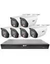 VIP Vision 8MP V8100 Series 8Ch AI IP NVR with 2TB 6xBIRG Fixed Lens Bullet Cameras - Advanced-Surveillance-Solutions