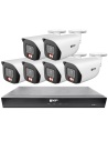 VIP Vision 8MP V8100 Series 8Ch AI IP NVR with 2TB 6xBIRG Fixed Lens Bullet Cameras - Advanced-Surveillance-Solutions