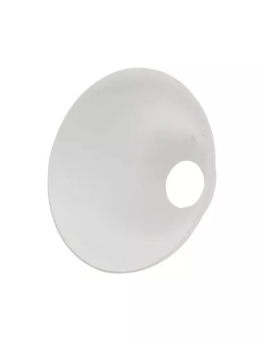 BELL GLASS 19cm Opal Matt replacement glass - RG-69400