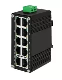 Network Switch 10-Port (8x PoE+) Input 12~48VDC Industrial Ethernet - IF-108PU12/48