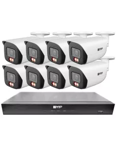 VIP Vision 8MP V8100 Series 8Ch AI IP NVR with 2TB 8xBIRG NKPRO-88108B