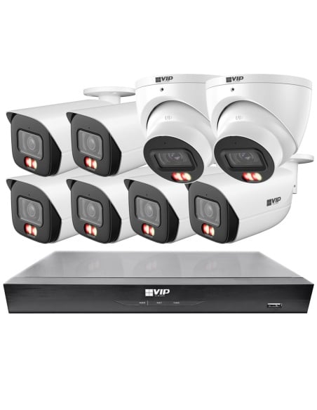 VIP Vision 8MP 8100 Series 8Ch AI IP NVR 2TB NKPRO-88106B2D VIP Vision 8MP 8100 Series 8Ch AI IP NVR 2TB NKPRO-88106B2D