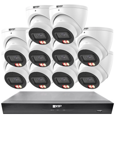 VIP Vision 8MP 8100 Series 16Ch AI IP NVR 4TB NKPRO-1681010D