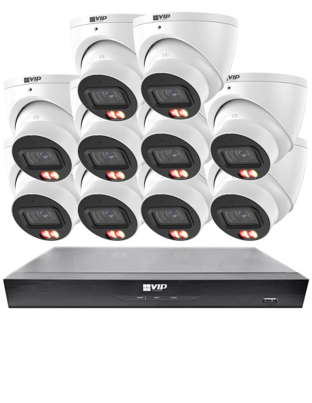 VIP Vision 8MP 8100 Series 16Ch AI IP NVR 4TB NKPRO-1681010D VIP Vision 8MP 8100 Series 16Ch AI IP NVR 4TB NKPRO-1681010D