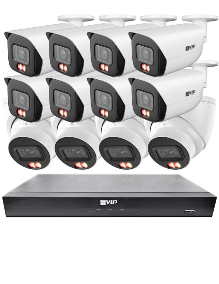 VIP Vision 8MP 8100 Series 16Ch AI IP NVR 4TB NKPRO-168108B4D VIP Vision 8MP 8100 Series 16Ch AI IP NVR 4TB NKPRO-168108B4D
