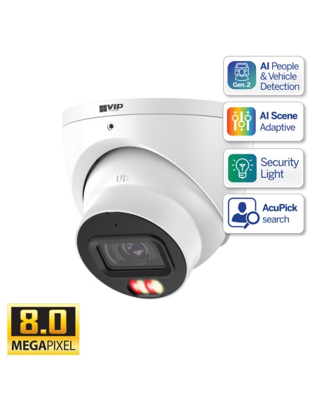 VIP Vision 8MP 8100 Series 16Ch AI IP NVR 4TB NKPRO-168108B4D VIP Vision 8MP 8100 Series 16Ch AI IP NVR 4TB NKPRO-168108B4D