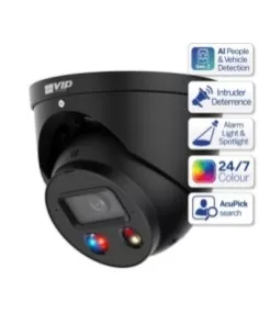 VIP Vision Pro AI AcuPick Series 8MP Fixed Deterrence Black VSIPP-8DG-ID4-B 2