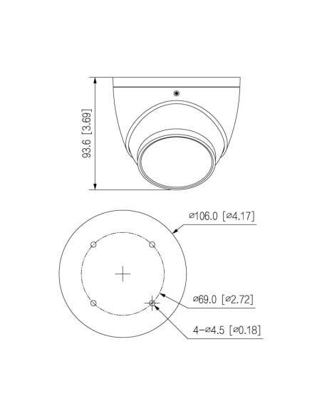 VIP Vision Pro AcuPick AI Series 8MP Fixed Black VSIPP-8DIRG-I3-B