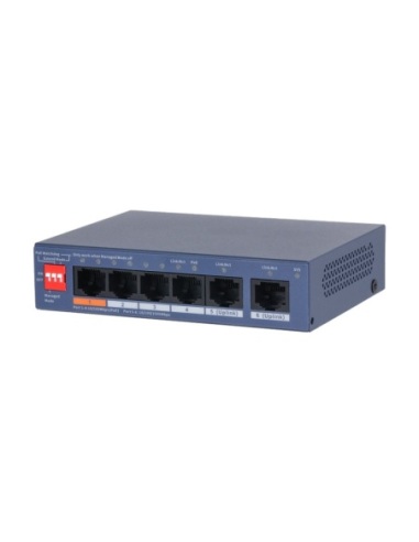 VIP Vision 4-Port Fast PoE Network IP Switch VSPOE-SWA4C