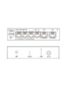 VIP Vision 4-Port Fast PoE Network IP Switch 100Mbps 60W Per-Port - VSPOE-SWA4C